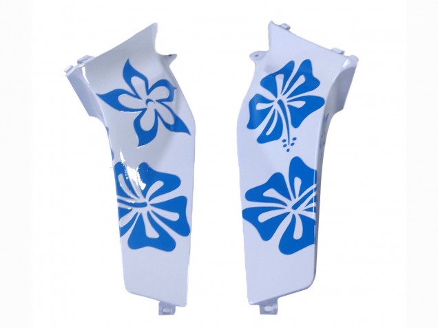 2003-2004 Honda CBR600RR Motorcycle Fairings - White Blue Red Nastro Azzurro 46 Canada Suppliers