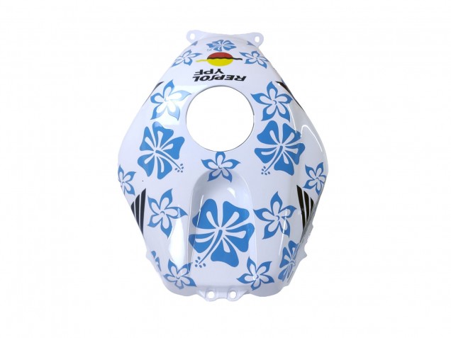 2003-2004 Honda CBR600RR Motorcycle Fairings - White Blue Red Nastro Azzurro 46 Canada Suppliers