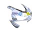 2003-2004 Honda CBR600RR Motorcycle Fairings - White Blue Red Nastro Azzurro 46 Canada Suppliers