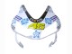 2003-2004 Honda CBR600RR Motorcycle Fairings - White Blue Red Nastro Azzurro 46 Canada Suppliers