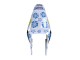2003-2004 Honda CBR600RR Motorcycle Fairings - White Blue Red Nastro Azzurro 46 Canada Suppliers