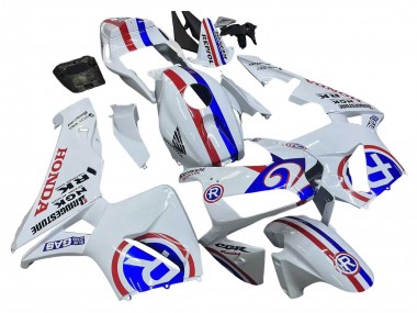 2003-2004 Honda CBR600RR Motorcycle Fairings - White Red Blue Canada Suppliers