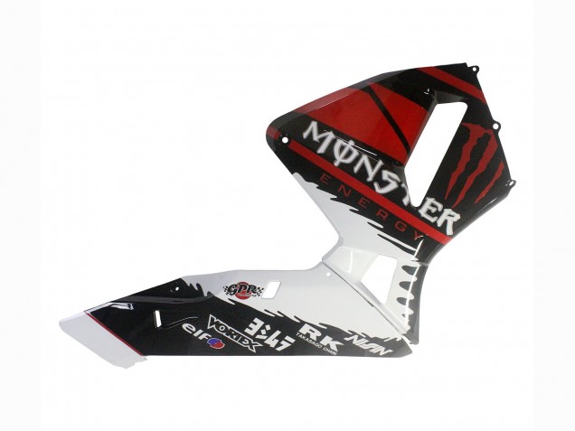 2003-2004 Honda CBR600RR Motorcycle Fairings - White Red Glossy Black Monster Canada Suppliers