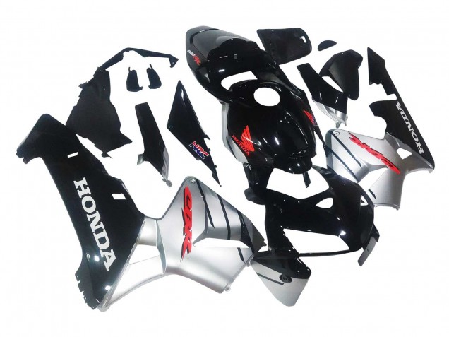 2005-2006 Honda CBR600RR Motorcycle Fairings - Silver Black Canada Suppliers