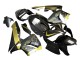 2005-2006 Honda CBR600RR Motorcycle Fairings - Black Gold Carbon Fiber Canada Suppliers