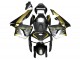 2005-2006 Honda CBR600RR Motorcycle Fairings - Black Gold Carbon Fiber Canada Suppliers