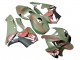 2005-2006 Honda CBR600RR Motorcycle Fairings - Green Red Shark Canada Suppliers