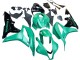 2007-2008 Honda CBR600RR Bike Fairings - Green Glossy Black Canada Suppliers