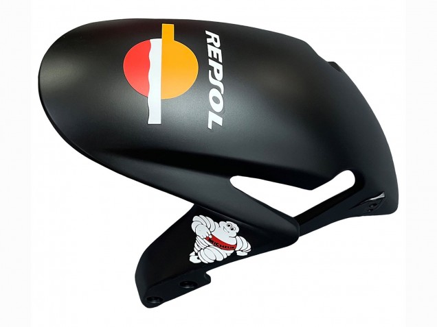2007-2008 Honda CBR600RR Motorcycle Fairings - Matte Black Orange Red Rossi Repsol 46 Canada Suppliers