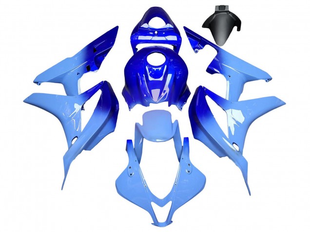 2007-2008 Honda CBR600RR Motorcycle Fairings - Blue Light Blue Canada Suppliers
