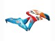 2007-2008 Honda CBR600RR Motorcycle Fairings - Orange White Red Blue Repsol Canada Suppliers