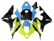 2007-2008 Honda CBR600RR Motorcycle Fairings - Blue Yellow Glossy Black Canada Suppliers