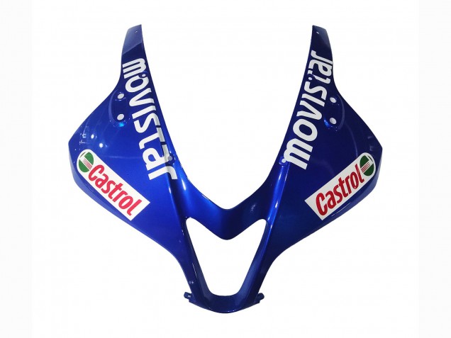 2007-2008 Honda CBR600RR Motorcycle Fairings - Blue Green MoviStar Castrol Canada Suppliers