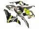 2007-2008 Honda CBR600RR Motorcycle Fairings - Grey Fluorescent Yellow Shark Canada Suppliers