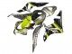 2007-2008 Honda CBR600RR Motorcycle Fairings - Grey Fluorescent Yellow Shark Canada Suppliers