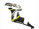 2007-2008 Honda CBR600RR Motorcycle Fairings - Grey Fluorescent Yellow Shark Canada Suppliers