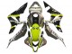 2007-2008 Honda CBR600RR Motorcycle Fairings - Grey Fluorescent Yellow Shark Canada Suppliers