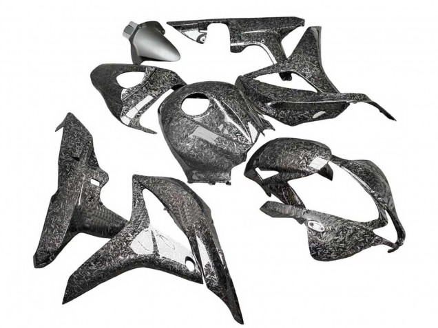 2007-2008 Honda CBR600RR Motorcycle Fairings - Black Forged Carbon Fiber Canada Suppliers