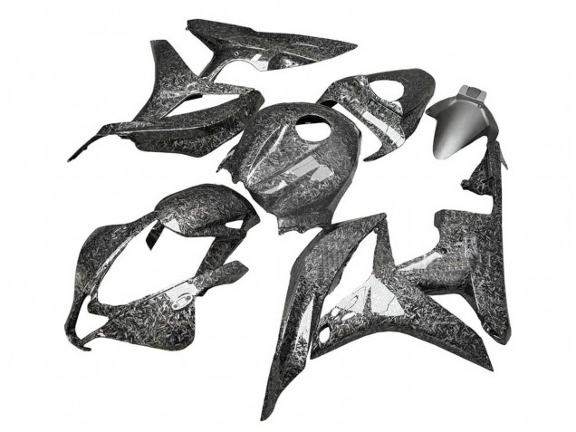 2007-2008 Honda CBR600RR Motorcycle Fairings - Black Forged Carbon Fiber Canada Suppliers