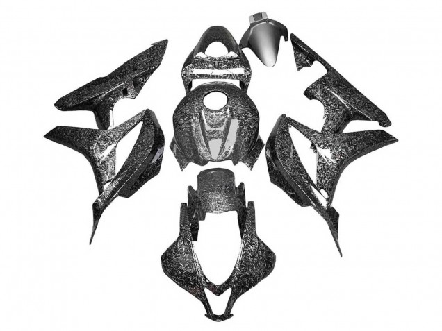 2007-2008 Honda CBR600RR Motorcycle Fairings - Black Forged Carbon Fiber Canada Suppliers