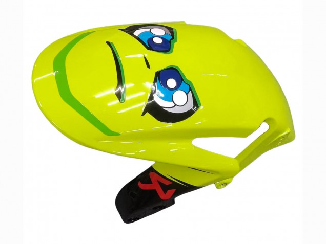 2007-2008 Honda CBR600RR Motorcycle Fairings - Green Yellow Glossy Black Shark 46 Canada Suppliers