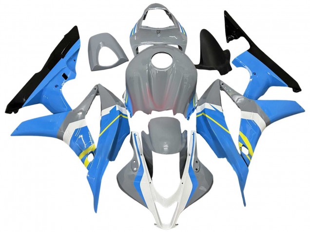 2007-2008 Honda CBR600RR Motorcycle Fairings - Nardo Grey Blue White Glossy Black Canada Suppliers