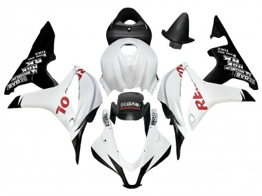 2007-2008 Honda CBR600RR Motorcycle Fairings - White Matte Black Red Repsol Canada Suppliers