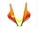 2007-2008 Honda CBR600RR Motorcycle Fairings - Yellow Orange Glossy Black Rossi Repsol Canada Suppliers