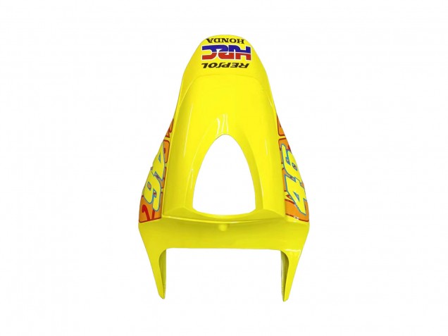 2007-2008 Honda CBR600RR Motorcycle Fairings - Yellow Orange Glossy Black Rossi Repsol Canada Suppliers