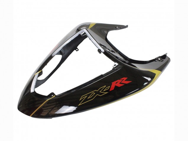 2006-2007 Kawasaki ZX10R Motorcycle Fairings - Black Red Gold BACARDI Canada Suppliers