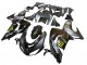 2006-2007 Kawasaki ZX10R Motorcycle Fairings - Grey Yellow Glossy Black Monster Elf Canada Suppliers