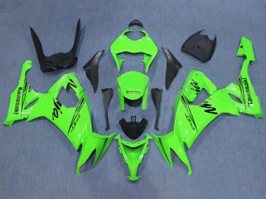 2008-2010 Kawasaki ZX10R Motorcycle Fairing - Green Black Canada Suppliers