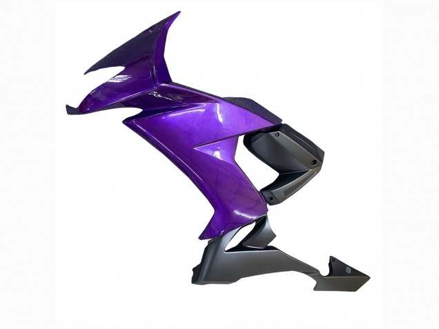 2008-2010 Kawasaki ZX10R Motorcycle Fairings - Purple Black Canada Suppliers