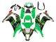 2011-2015 Kawasaki ZX10R Motorcycle Fairings - Green Yellow Black White Elf Monster Canada Suppliers