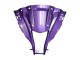 2011-2015 Kawasaki ZX10R Motorcycle Fairing - Purple Matte Black Canada Suppliers