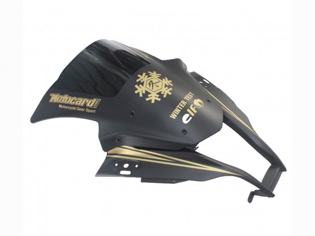 2011-2015 Kawasaki ZX10R Motorcycle Fairings - Matte Black Gold Snow Elf Canada Suppliers