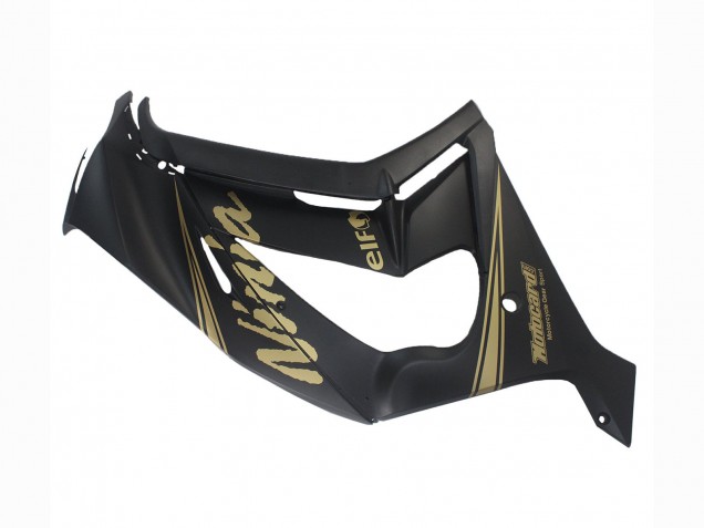2011-2015 Kawasaki ZX10R Motorcycle Fairings - Matte Black Gold Snow Elf Canada Suppliers