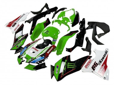 2021-2025 Kawasaki ZX10R Motorcycle Fairings - Green Black White Red Blue Showr Elf Monster Canada Suppliers