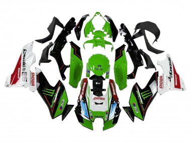 2021-2025 Kawasaki ZX10R Motorcycle Fairings - Green Black White Red Blue Showr Elf Monster Canada Suppliers