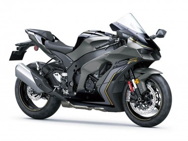 2021-2025 Kawasaki ZX10R Motorcycle Fairings - Black Grey Gold Canada Suppliers