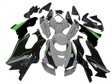 2021-2025 Kawasaki ZX10R Motorcycle Fairing - Grey Green Black Canada Suppliers