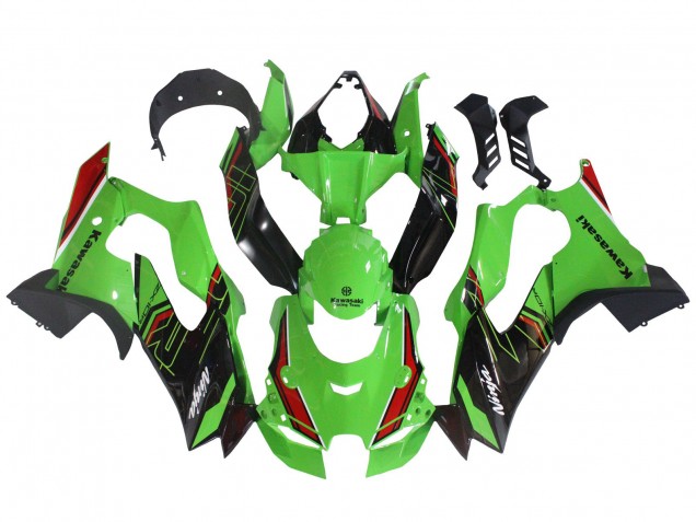 2021-2025 Kawasaki ZX10R Motorcycle Fairings - Green Black Red Canada Suppliers