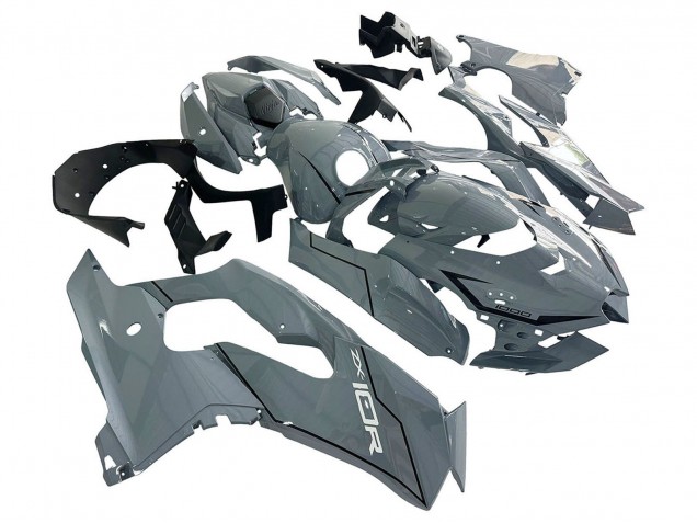 2021-2025 Kawasaki ZX10R Motorcycle Fairings - Grey Canada Suppliers