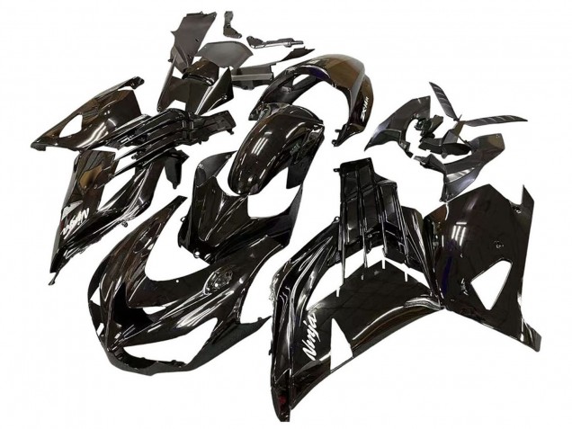 2012-2024 Kawasaki ZX14R ZZR1400 Motorcycle Fairings - Glossy Black Matte Black White Ninja Canada Suppliers