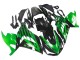 2012-2024 Kawasaki ZX14R ZZR1400 Motorcycle Fairing Kits - Green Glossy Black Canada Suppliers