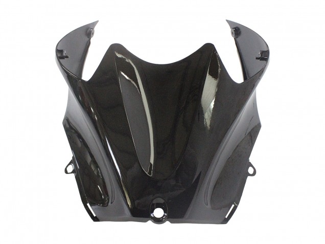 2012-2024 Kawasaki ZX14R ZZR1400 Motorcycle Fairing Kits - Green Glossy Black Canada Suppliers