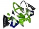1998-1999 Kawasaki ZX6R Motorcycle Fairings - Green White Blue Silver Glossy Black Canada Suppliers
