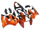 2000-2002 Kawasaki ZX6R Motorcycle Fairings - Orange Black Canada Suppliers