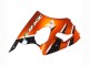 2000-2002 Kawasaki ZX6R Motorcycle Fairings - Orange Black Canada Suppliers
