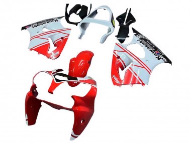 2000-2002 Kawasaki ZX6R Motorcycle Fairings - White Red Black Canada Suppliers